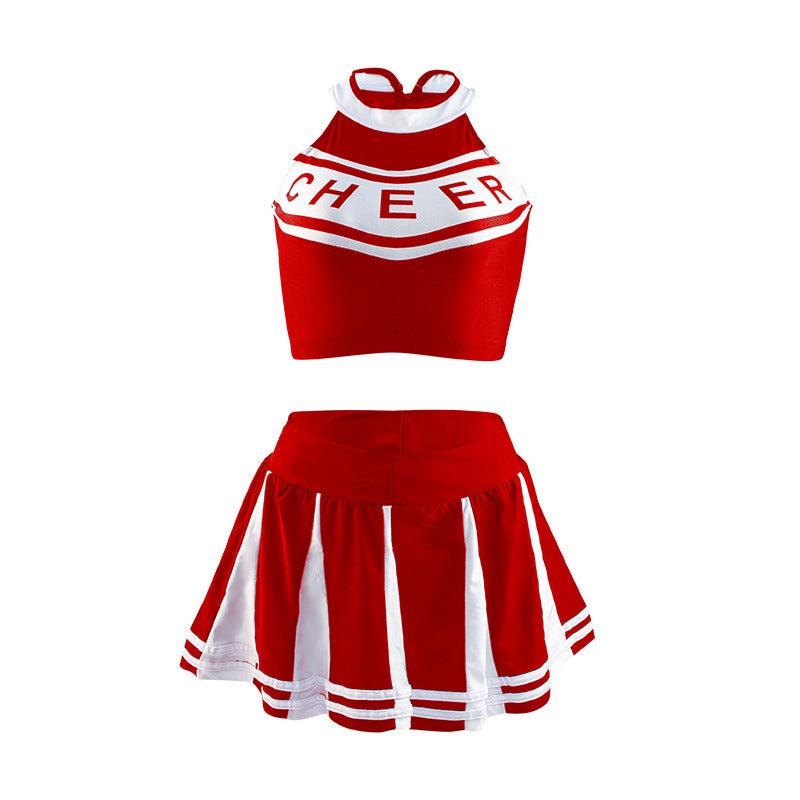 Scarlet Cheerleader Lingerie Set