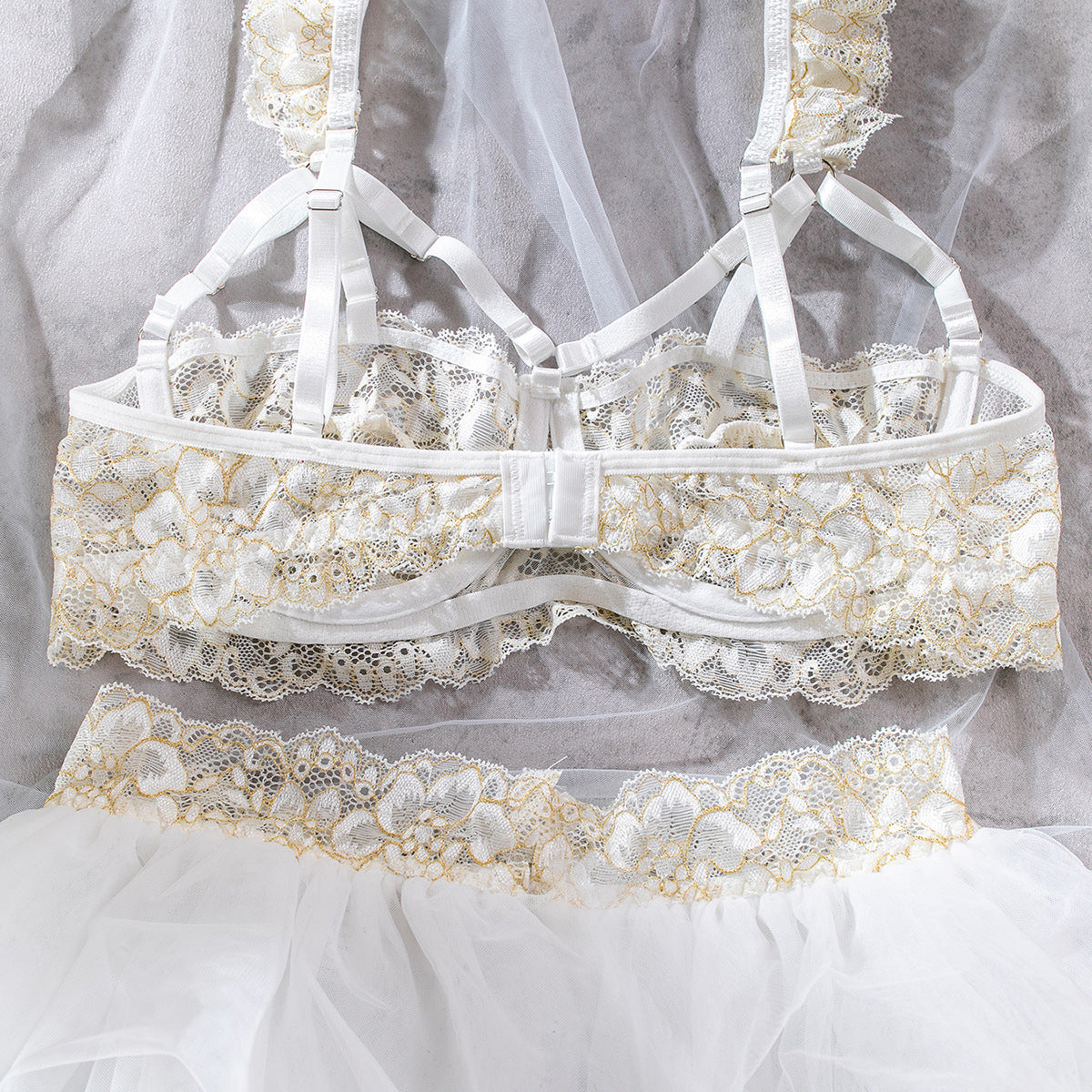 Vivid Chic Floral Lingerie Set