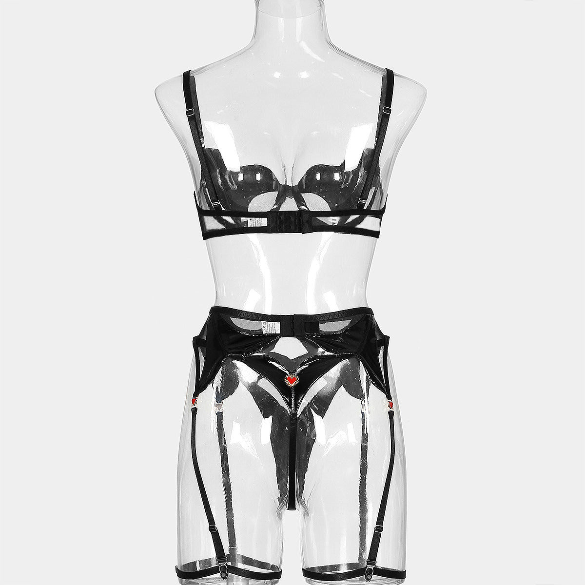 Love Pendant Lingerie Set