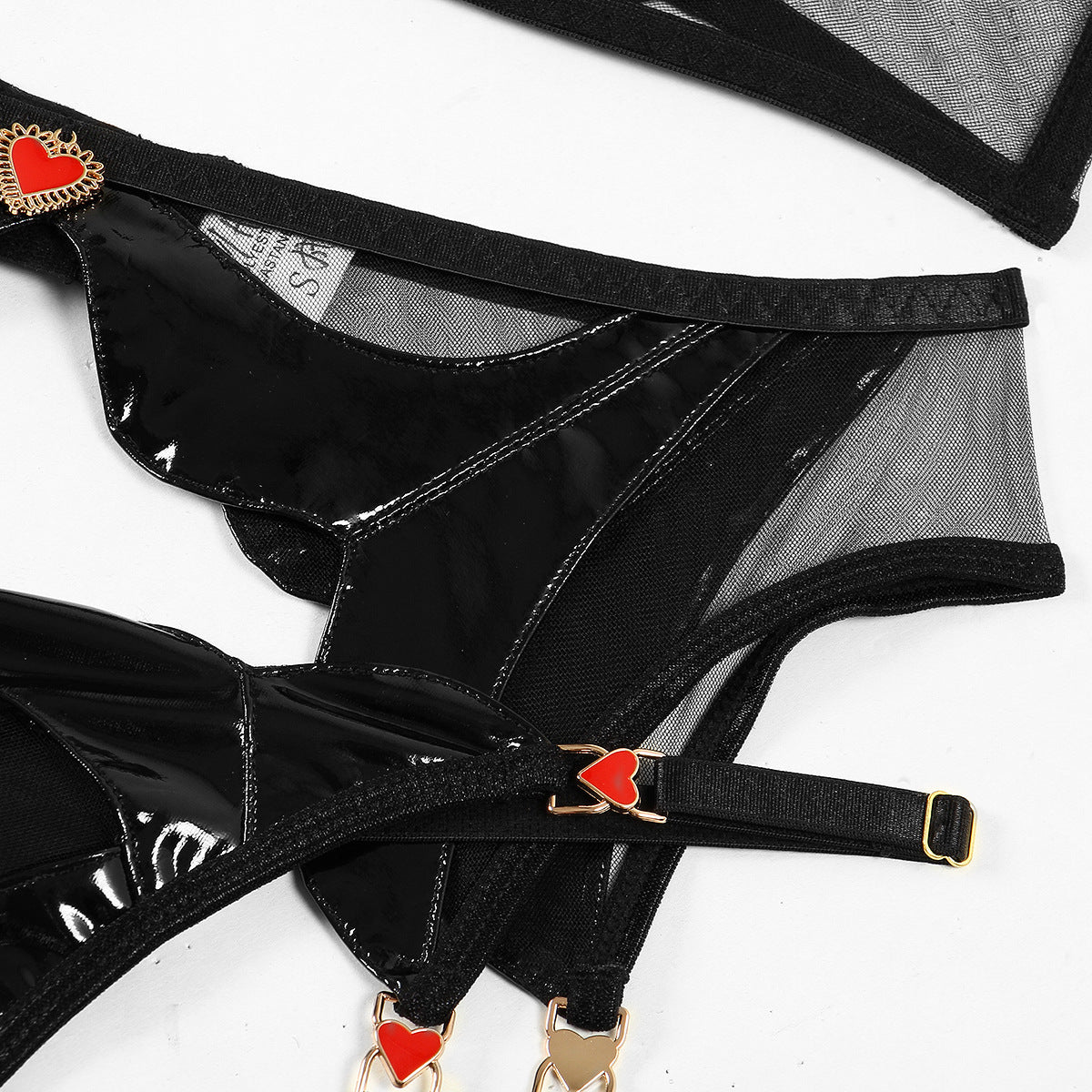 Love Pendant Lingerie Set