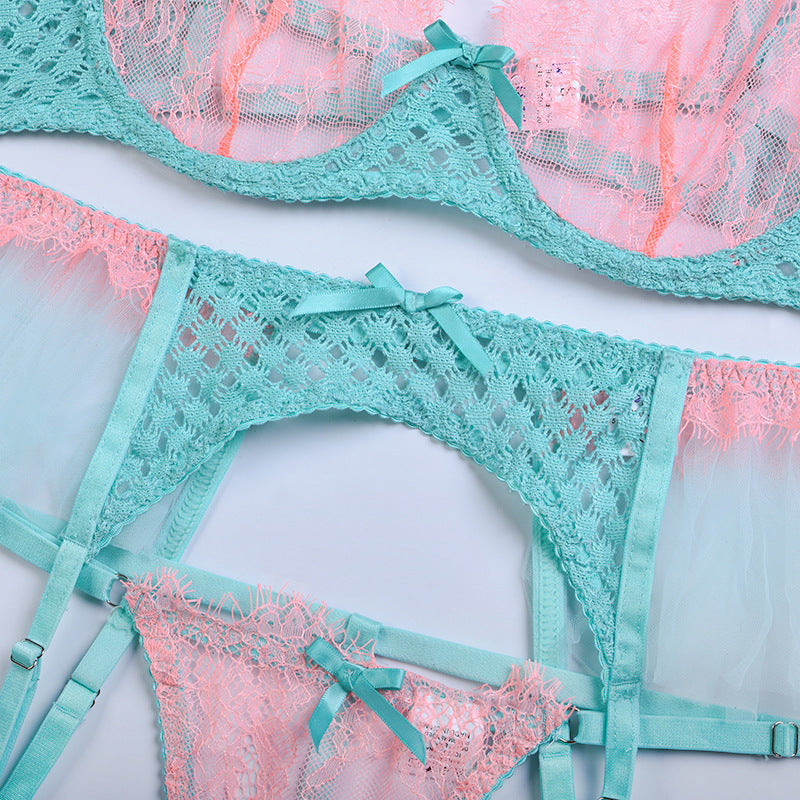 Green Diamond Lingerie Set