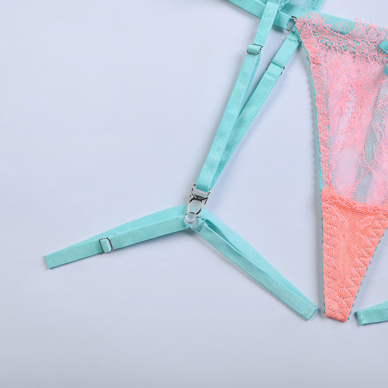 Green Diamond Lingerie Set