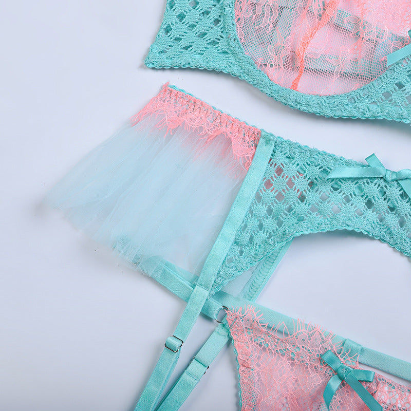 Green Diamond Lingerie Set